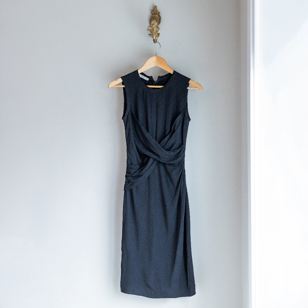 Prada Black midi dress size 38